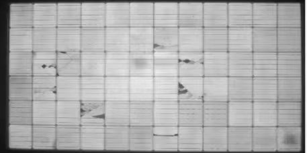 EL-Test für Solarmodule