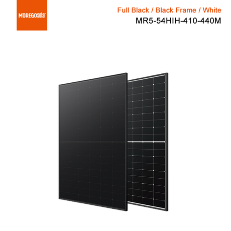 Moregosolar-Modul, 450 W, 445 W, 440 W, 435 W, 430 W, Solarmodule, Schwarz und Ganzschwarz