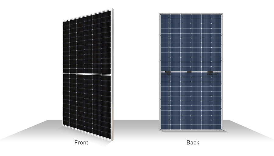 JA Solar bifaziales Solarpanel N Typ 580 W 575 W 