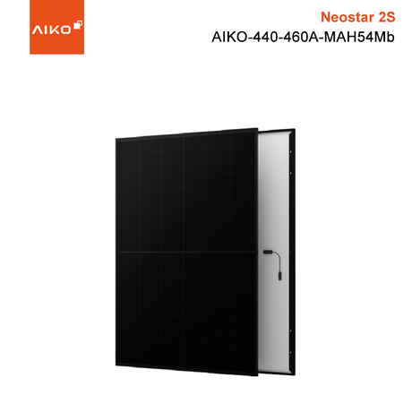 Aiko Solar Residential Neostar Serie 2S N-Typ ABC-Zellen 450 Watt 460 W 465 W 470 W komplett schwarze Solarmodule