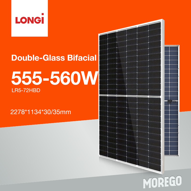 Longi-Solarpanel 555 W 560 W auf Lager