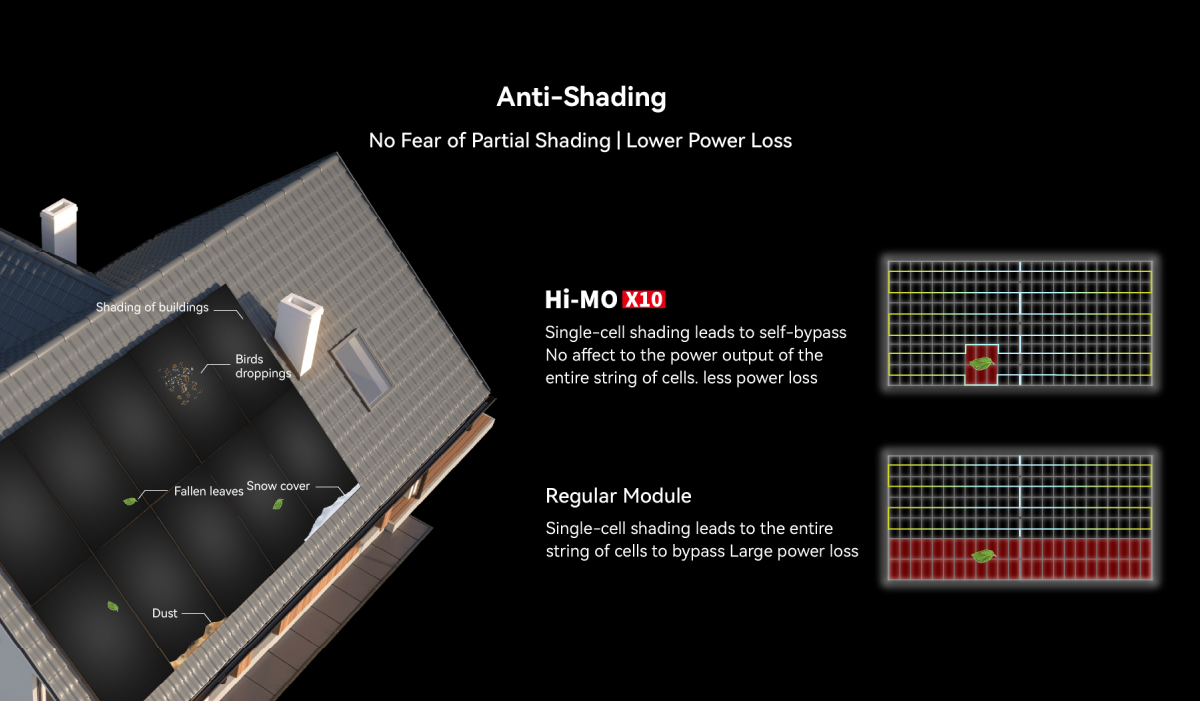 LONGI hi-mo10 Anti-Shading