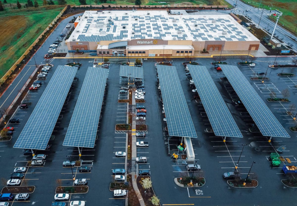 Solar-Montagesystem Carport