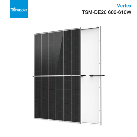 Lieferung von Trina Solar Vertex 210 mm Solarzellen Mono PERC PV-Modulen 600 W 605 W 610 W Solarenergie-Panel-Preis