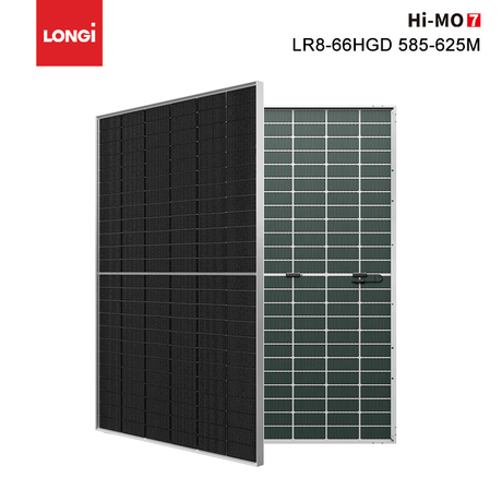 Longi Hi-MO 8 LR8-66HGD Bifacial Doppelglas-Solarpanel 600 W 605 W 610 W 615 W 620 W 625 W