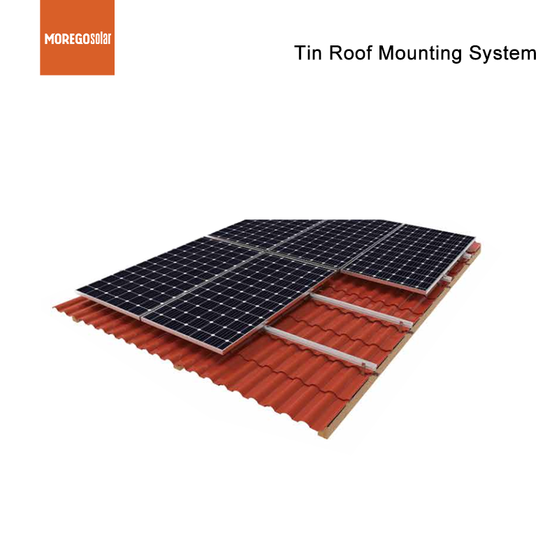 Moregosolar Solarpanel-Montagesystem mit PV-Struktur aus Aluminiumlegierung