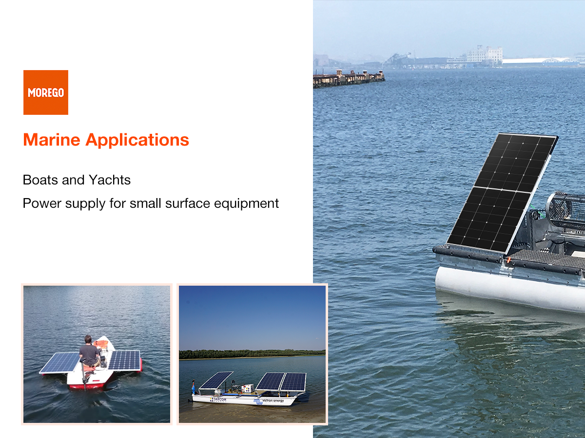 Morego Solarpanel 225 W Marineanwendungen