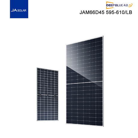 JA Solar LB-Serie Bifacial 600 W 605 W 610 W 615 W Doppelglas-Solarmodule