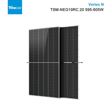 Trina Solar Vertex N Solarmodule 600 W 605 W 610 W China Solarpanel