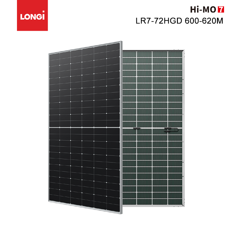 Longi Solar Hi-MO7 Bifacial HPDC-Zellentechnologie Solarmodule 600 W 605 W 610 W 615 W 620 W