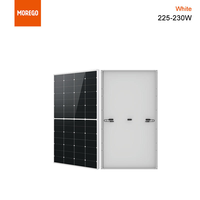 Moregosolar Bestes Photovoltaikmodul 200 Watt 220 W 225 W Solarpanel zum Laden der Batterie 12 V 24 V für netzunabhängige Wohnmobile