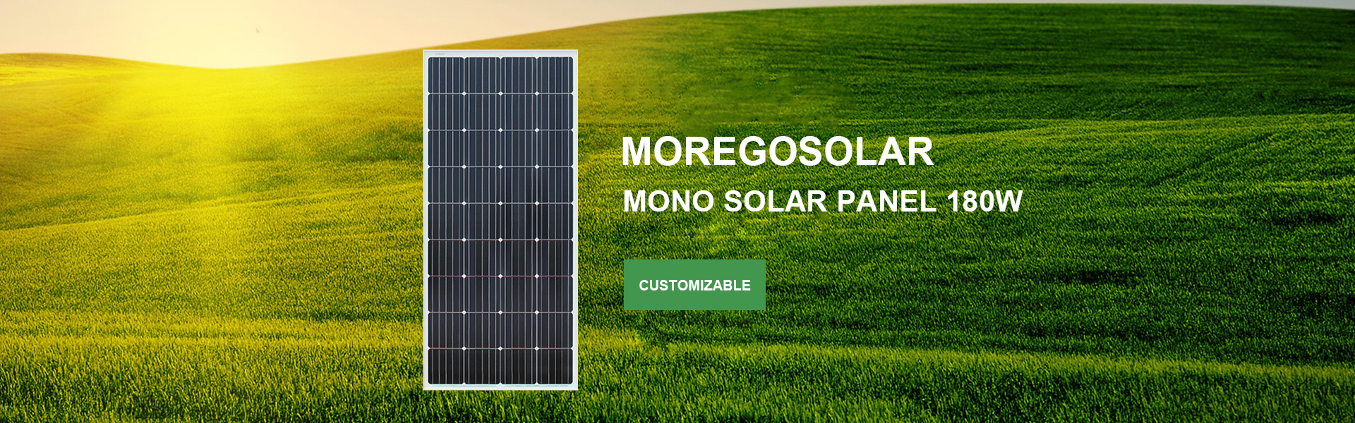 Monokristalline Solarpanel 180W 160W 150W 200W