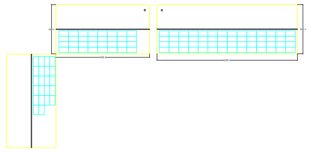 Solarmodul-Array