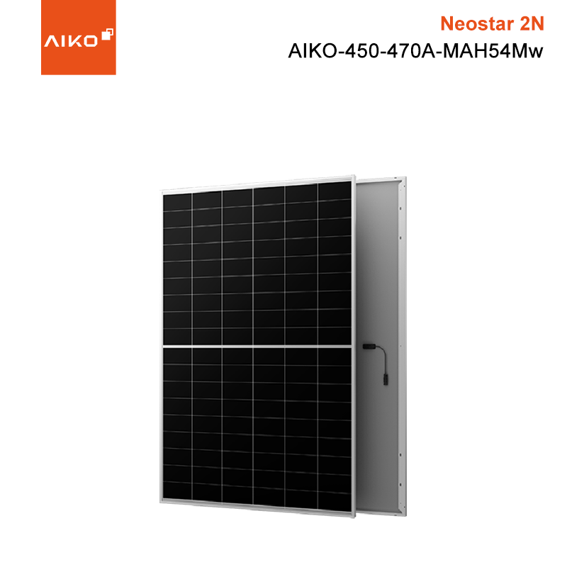 Aiko Solar Residential Neostar Serie 2N 450 W 460 W 465 W 470 W N-Typ-ABC-Zellen-Solarmodule