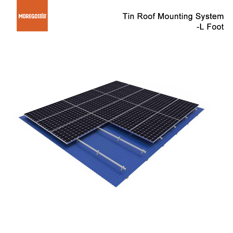 Moregosolar Solarpanel-Montagesystem mit PV-Struktur aus Aluminiumlegierung