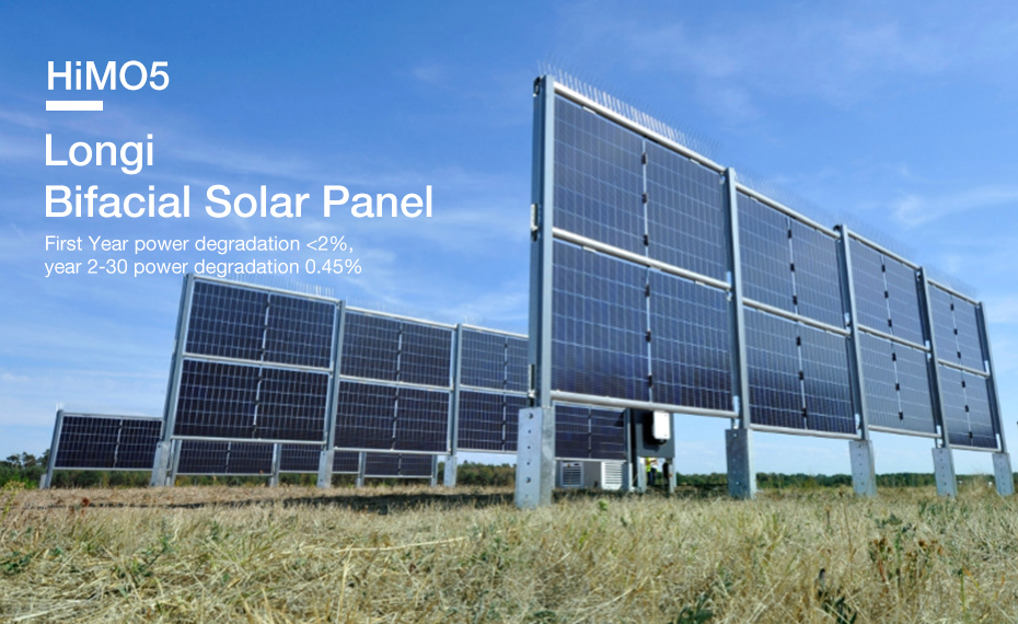 Longi Solar Doppelglas-Solarpanel