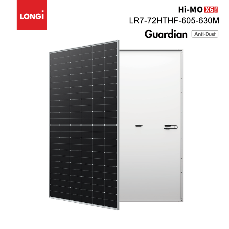 Longi HiMO X6 MAX Staubschutz-PV-Modul Solarpanel 630 W 625 W 620 W 620 W 615 W 610 W 605 W 600 W