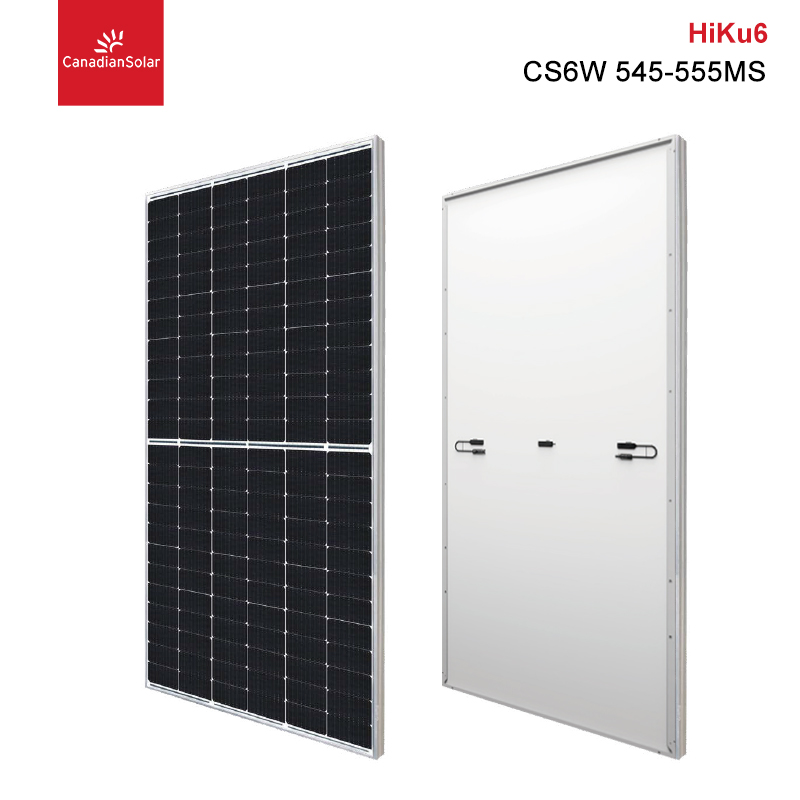 Kanadisches Solarpanel 555 W 550 W 545 Watt Mono-Solarenergie-Panel-System