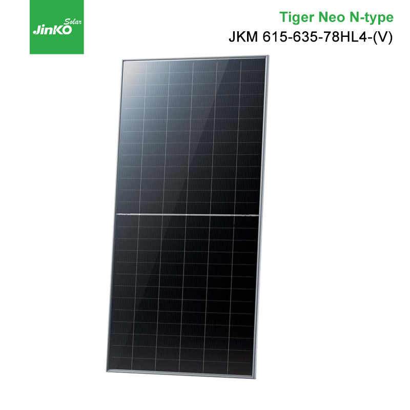 Jinko Solar Tiger Neo N-Typ 78HL4 620 W 625 W 630 W 635 W Solarmodule