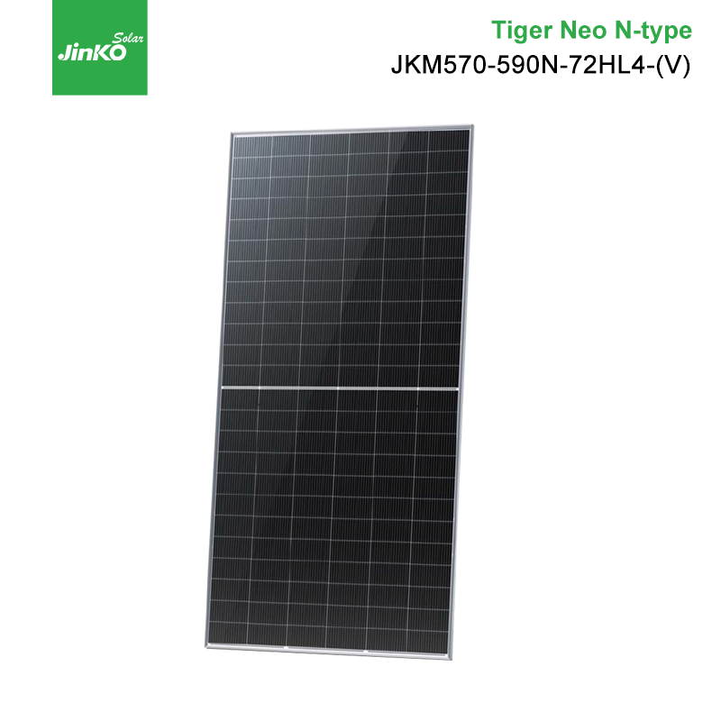 Jinko Solar Tiger Neo N-Typ 72HL4 580 W 575 W 585 W 590 W Solarmodule