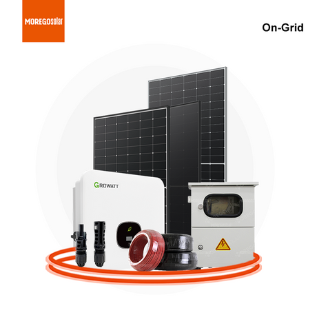 Moregosolar netzgebundenes Solarpanelsystem 5 kW, 10 kW, 15 kW, 20 kW, 25 kW, netzgebundene Solarenergiesysteme