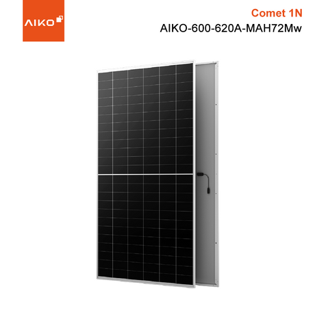 Aiko Solar Comet 1N 600 W 610 W 615 W 620 W N-Typ ABC-Solarpanel. Besserer Temperaturkoeffizient 