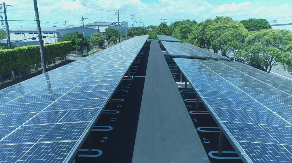 Carport für Solaranlage