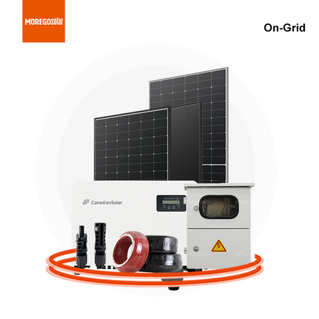 Hochwertiges Solarpanel von Moregosolar mit Netzwechselrichter 40 kW, 50 kW, 60 kW, Heim-Solarsysteme zu verkaufen